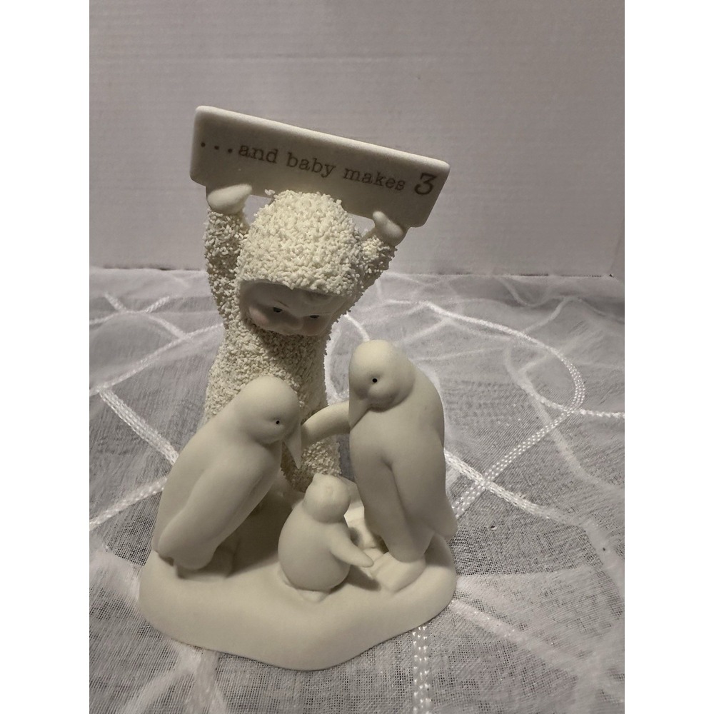 Dept. 56 Snowbabies "And Baby Makes 3" Figurine #4019945